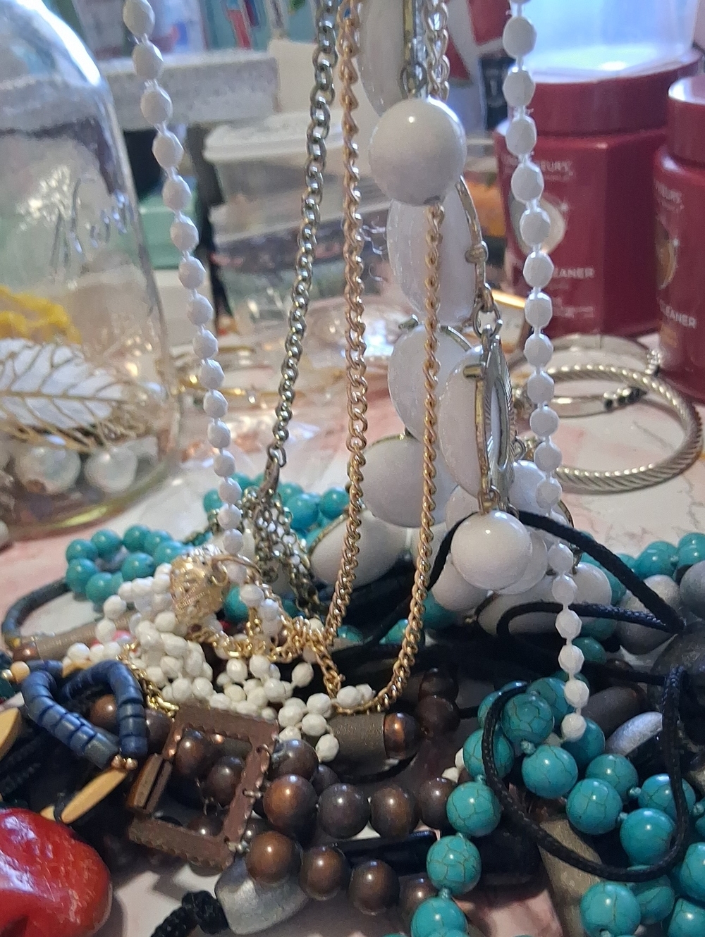 Vintage Bundle Statement Necklaces Elegant Women's Jewelry